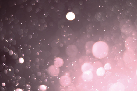 Beautiful and blurry bokeh on a pink background.の写真素材