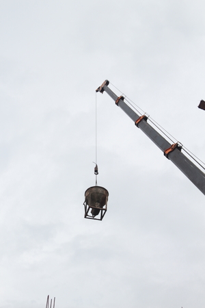 Crane is working.の写真素材