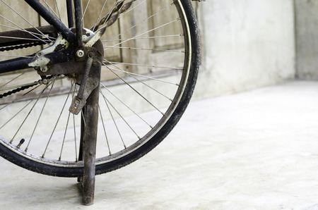 Old bicycleの写真素材