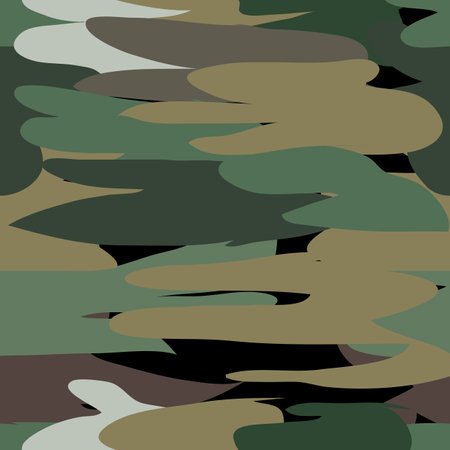 military style pattern, vector illustration, epsのイラスト素材
