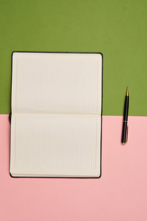 documents folder for papers business tools design colorful background