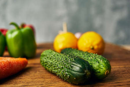 food fresh food diet health launch nutrition wood backgroundの写真素材