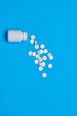 multicolored pills treatment health care close-up helpの写真素材