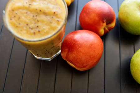 function fresh smoothie vitamins breakfast health organicの写真素材