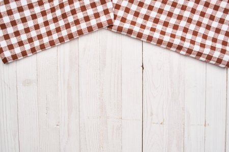plaid tablecloth wooden texture kitchen decoration design