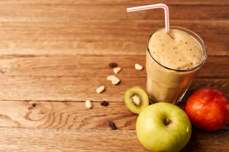 fruit cocktails vitamins with health museum dessert breakfastの写真素材