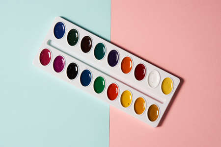 acrylic paint drawing creative school learning design artの写真素材