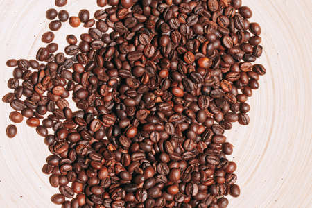 a cup of coffee brown mocha beans photograph of the objectの写真素材
