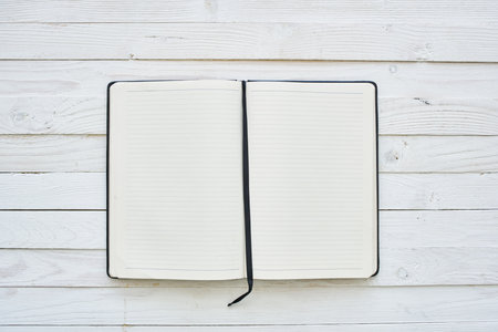 diet notebook fruit healthy food breakfast light background. High quality photoの写真素材