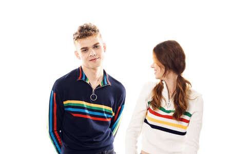 couple Flag lgbt transgender sexual minorities light backgroundの写真素材