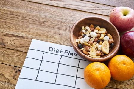 breakfast good nutrition fruit health lifestyle dietの写真素材