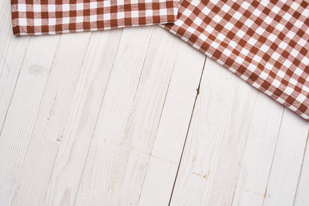 plaid tablecloth wooden texture kitchen decoration design
