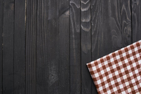 tablecloth dark wooden background kitchen textiles texture