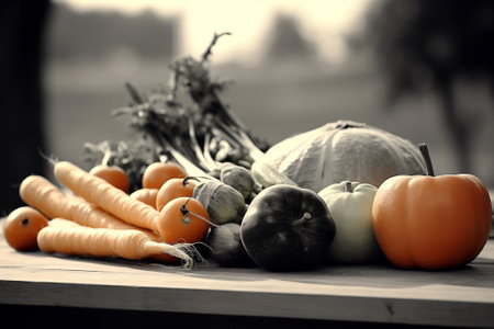 Pumpkin fall bouquet nature seasonal flowers yellow october halloween autumn orange decorativeの素材