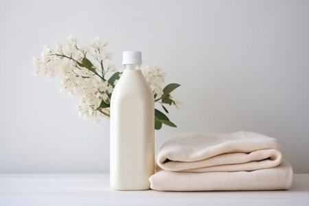 Gel hygiene aromatherapy care white bottle spaの素材