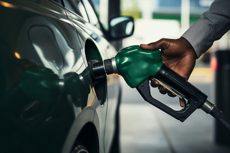 Oil car gas gas energy gasoline pump fuel handle station station dieselの素材