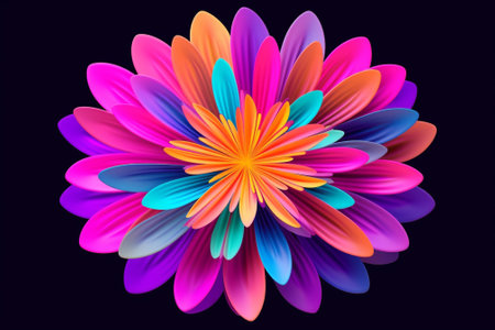 Beauty flower nature floral plant macro pink petal peony art colorfulの素材