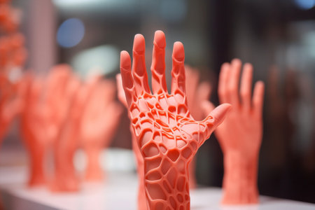 Concept engineering printer model hand machine design printing 3d plastic technologyの素材