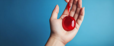 heart blood give health help life donation day world donor. Generative AI.の素材