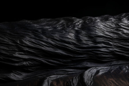 rough background grunge pattern dark texture grey black abstract space black friday copy. Generative AI.の素材