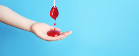 life blood world donor health give help day donation heart. Generative AI.の素材