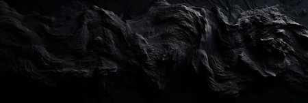 rough space black texture abstract dark background grey friday black textured copy grunge. Generative AI.の素材
