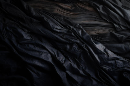 old friday black background grey copy rough black dark texture space grunge abstract. Generative AI.の素材