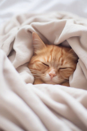 Cute cat pet fluffy kittenの素材