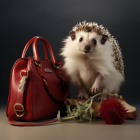 Background young hedgehog animal spiny mammal wild wildlife prickly nature cuteの素材