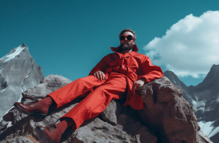 Person young lifestyle men fashion male guy portrait adult casual handsomeの素材