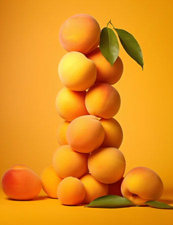 Healthy food sweet yellow ripe juicy nature fruit organic freshの素材