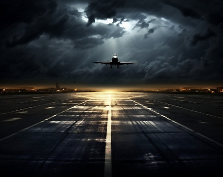 Plane travel flight jet transportation airport aircraft airliner airplane sky runway aviationの素材