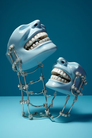 Prosthetic jaw denture care crown gum prosthesis artificial dentistry dental treatment tooth mouthの素材