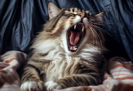 Face portrait pet domestic cats animal fur kitten cute mammalの素材