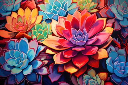 Background flora nature flower texture plant floral garden green background pattern tropicalの素材