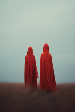 Beauty woman lady background fashion dark female woman red person fantasy youngの素材