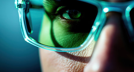 Woman vision person eyesight macro young eyeball eye closeup woman faceの素材