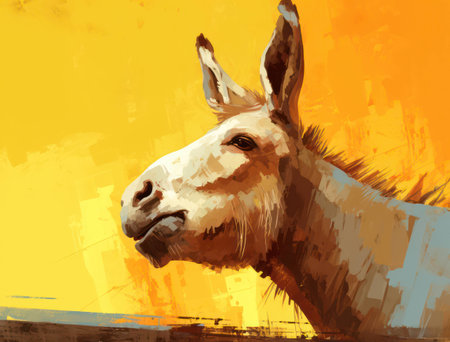 Mammal farming background head fur lama wild animals cute portrait wildlife nature face funnyの素材
