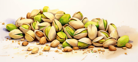 Ingredient nut seed nutrition heap pistachio organic background food snack healthyの素材