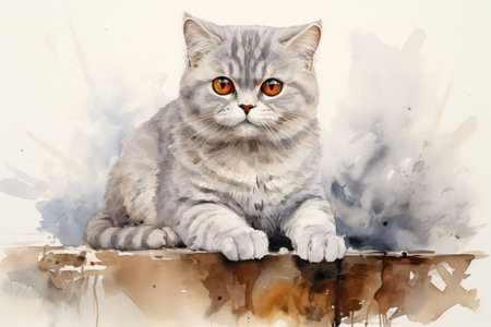 Cute background portrait cat animal domestic pet kittenの素材