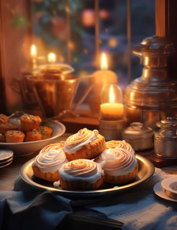 Homemade snack delicious food pastry background background dessert sweet tasty bakery breakfast brown freshの素材