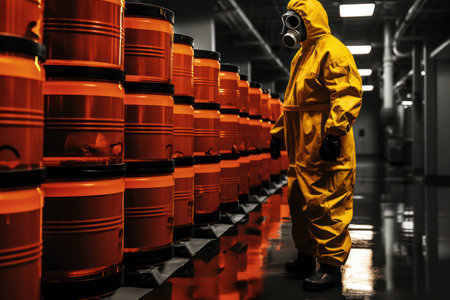 Safety man equipment factory uniform industrial manの素材