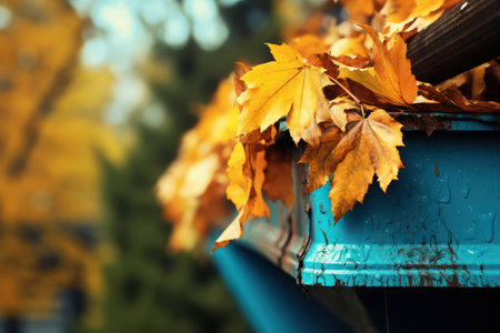 Tree bright maple seasonal foliage background yellow autumn orange leaves nature fallの素材