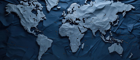 Global Mosaic: Earths Splendor Unveiled in Blue, Green, and Whiteの素材