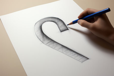 Handcrafted Paper: A Creative Designers Work On White Backgroundの素材