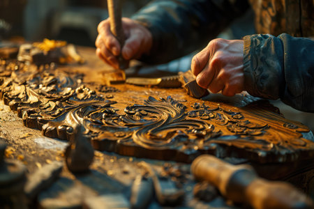 Craftsman at Work: Traditional Woodworking in an Industrial Workshopの素材