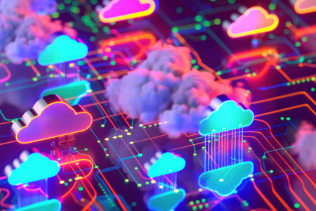 Infinite Skies Endless Layers of Majestic Clouds Stretching Across the Horizon, Creating a Breathtaking Landscapeの素材