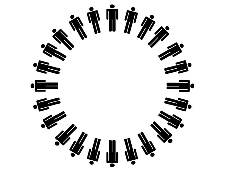 Work team conceptのイラスト素材