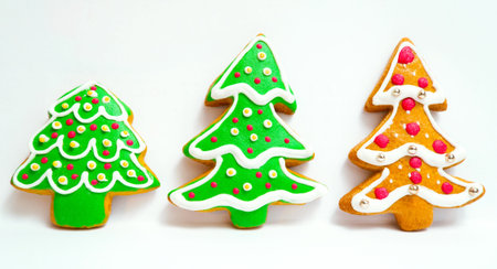 Traditional home made Christmas cookie ginger breads