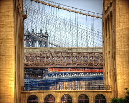 Bridge Convergenceの写真素材